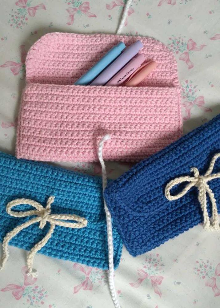 Crochet Pouches - Handmade &amp; Unique