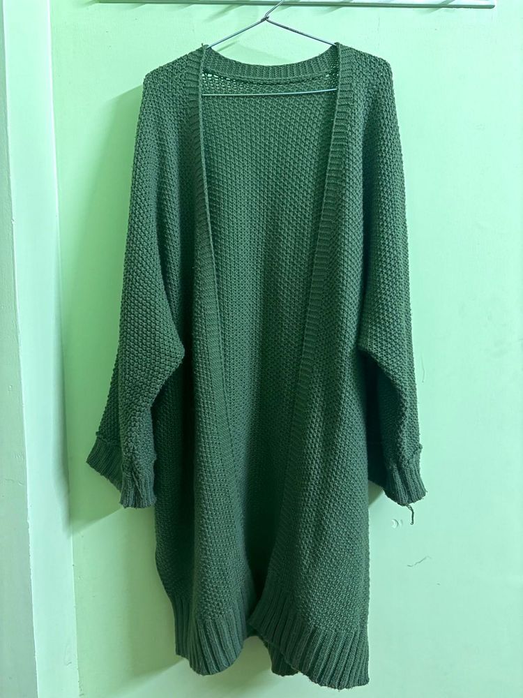 Oversized Knit Cardigan