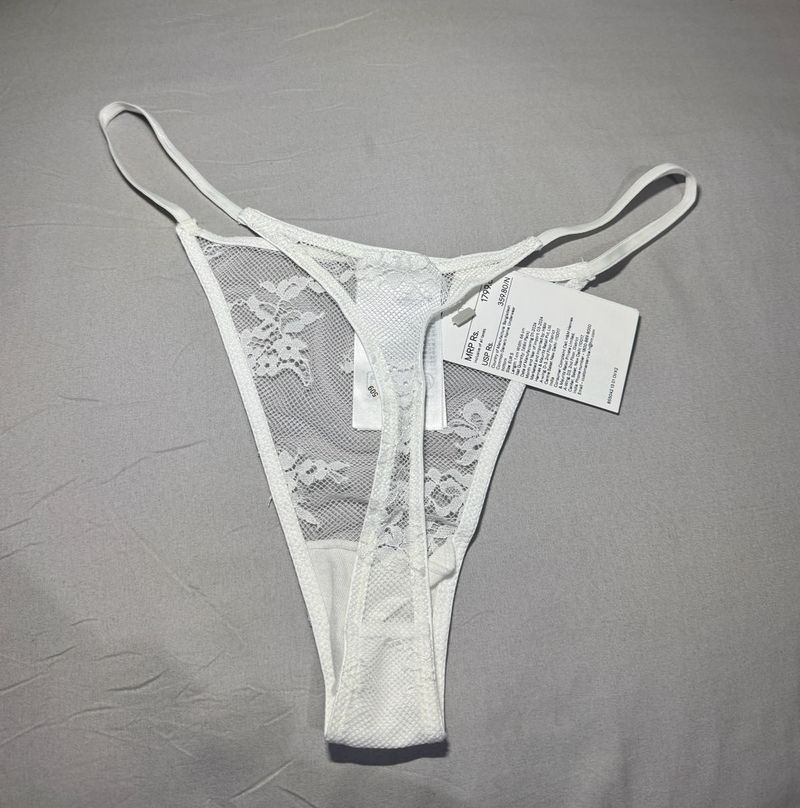 H&amp;M’s Lace tanga thong brief