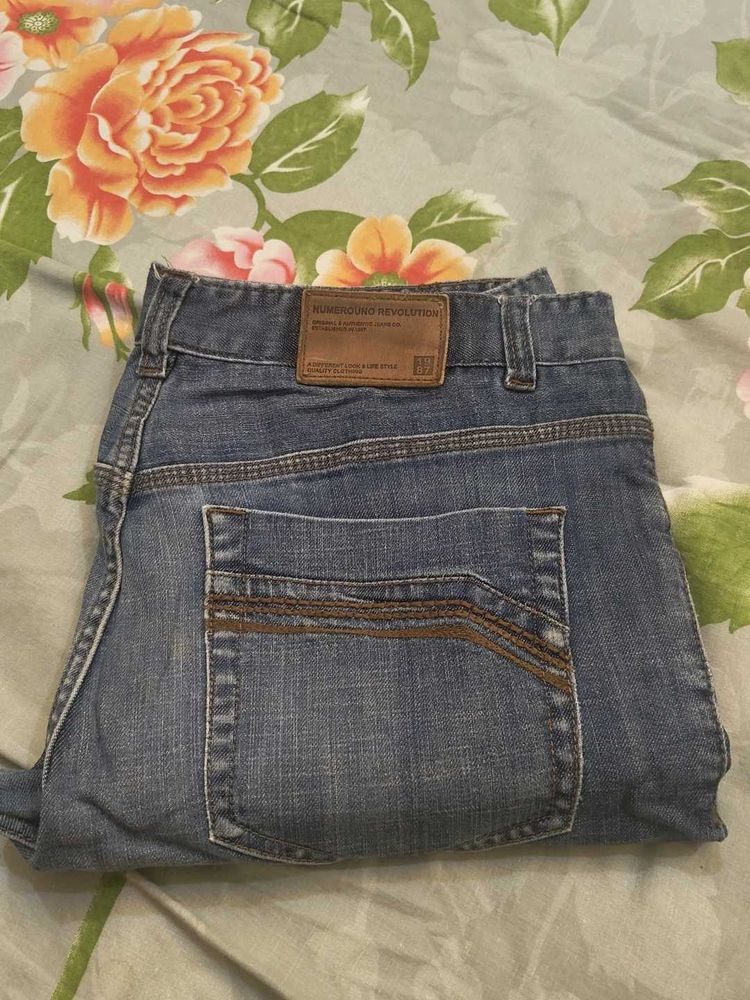Men's Blue Denim Jeans