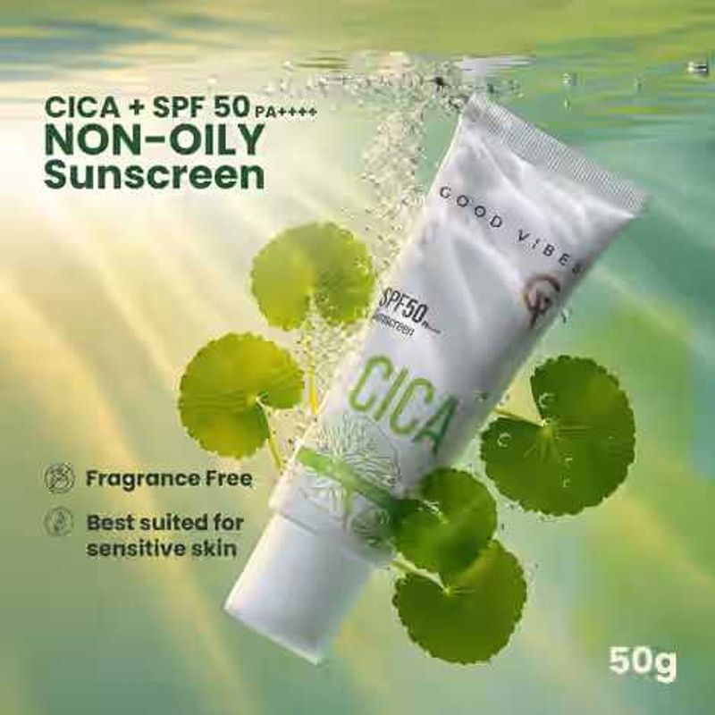 Good Vibes SPF50 CICA Sunscreen