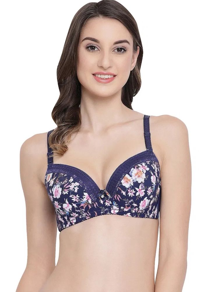 Clovia Level 1 Push-up Underwired Floral PrintMult