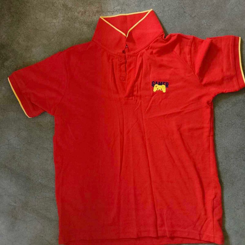 Red Gamer Polo Shirt