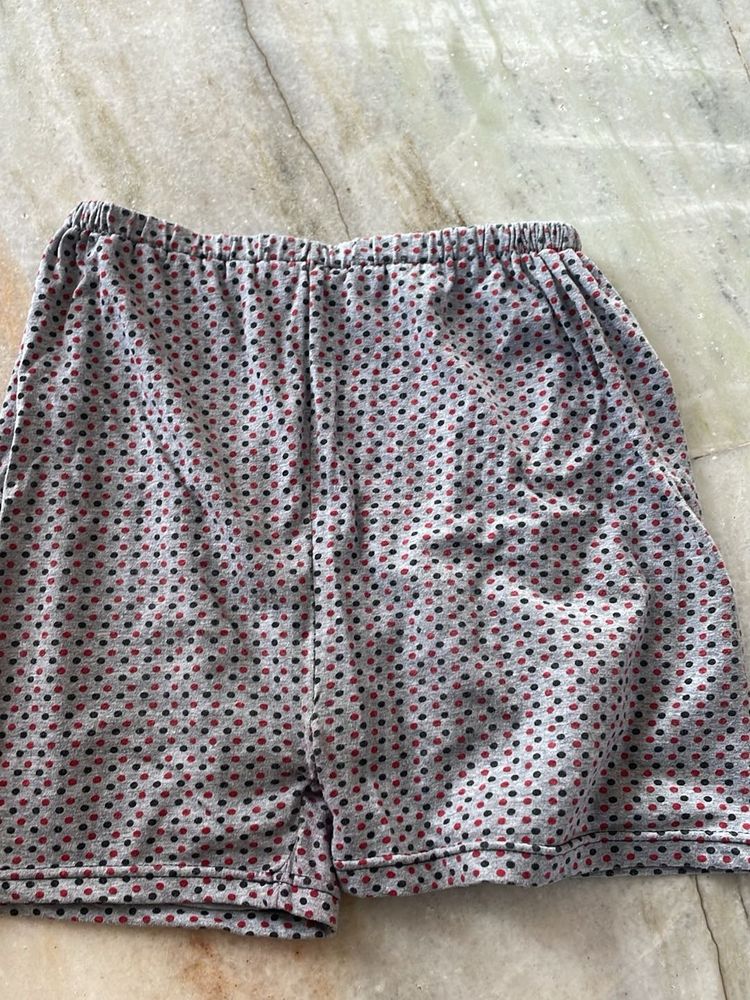 Patterned Lounge Shorts