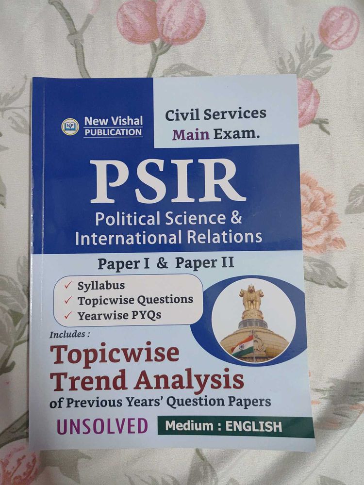 PSIR Civil Services Main Exam Book