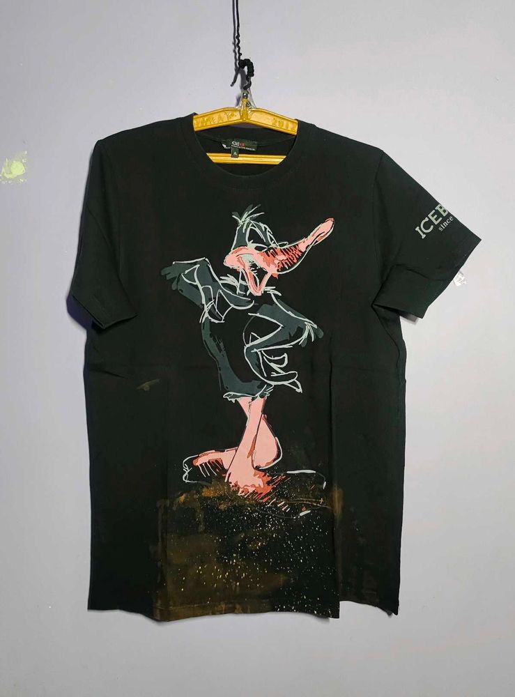vintage Iceberg Daffy Duck Graphic T-Shirt