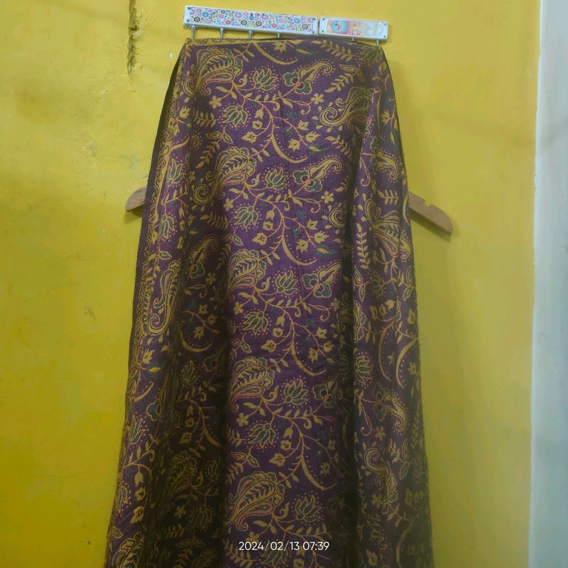 Warm Self Printed Shawl