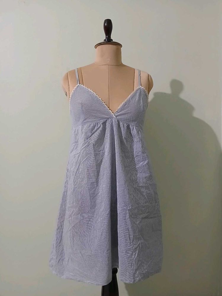 Striped Babydoll Nightie
