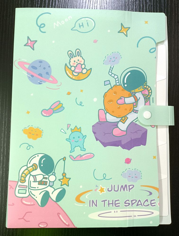 Kids Space Theme File Holder