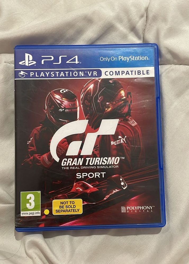 Gran Turismo PS4 CD