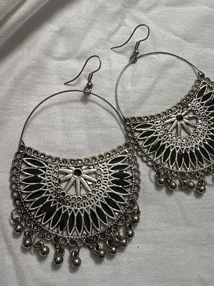 Boho Chic Traditional Hoop Earrings