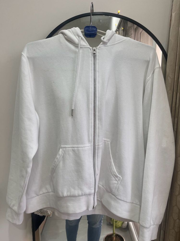 H&amp;M Rare Find Zip-Through Hoodie