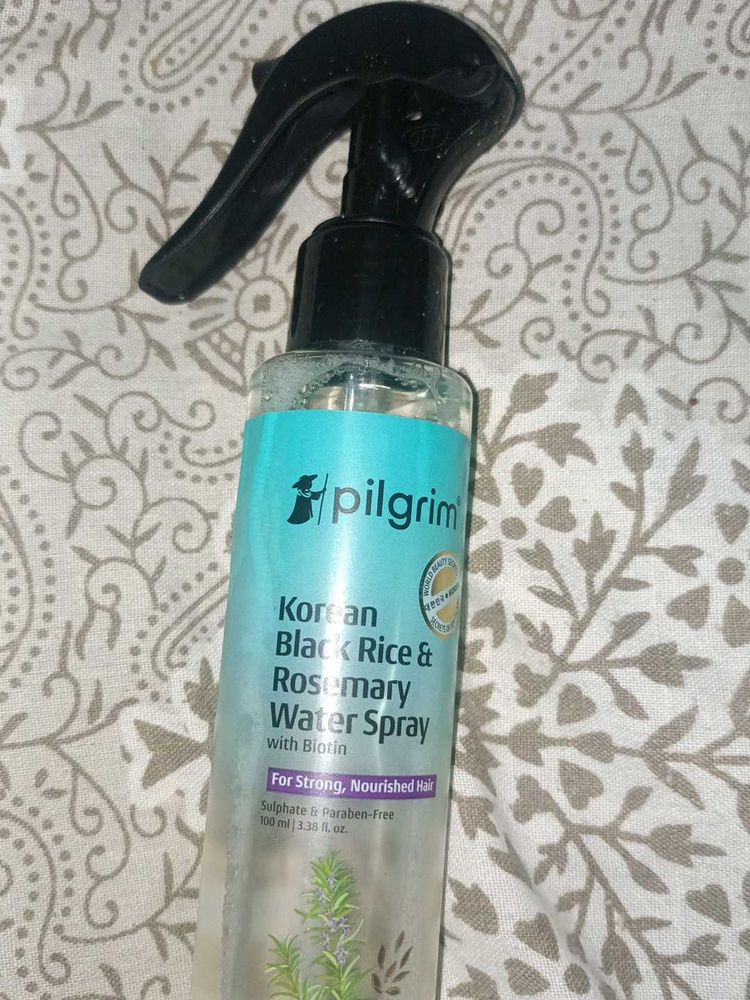 Pilgrim Korean Black Rice Rosemary Water Spray