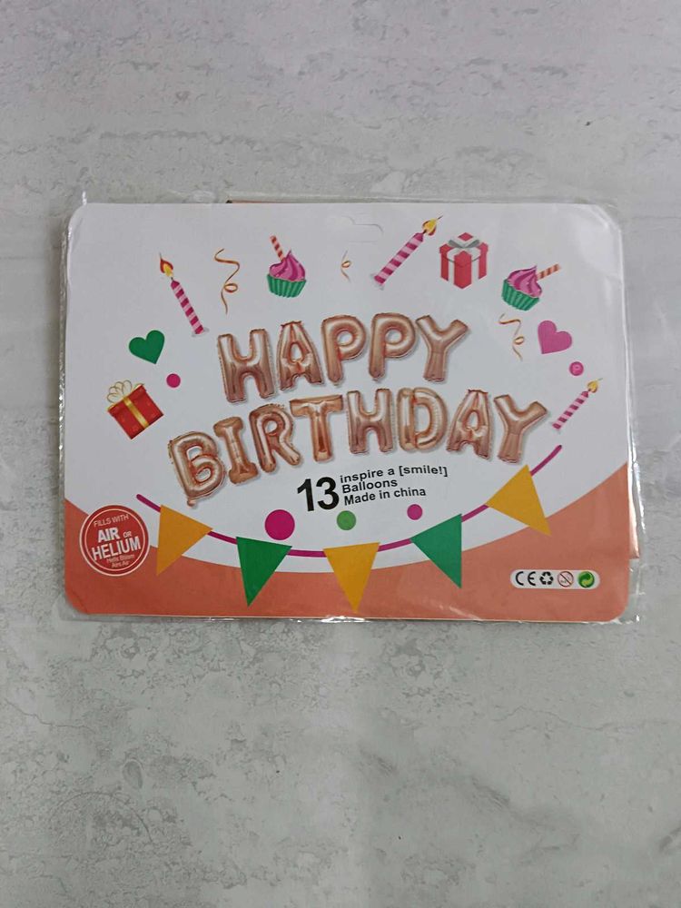 Happy Birthday Balloon Set-1
