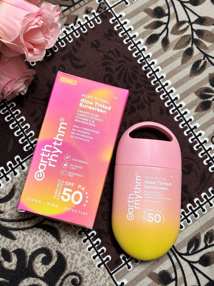 Earth Rhythm Rosy Ritual Sunscreen