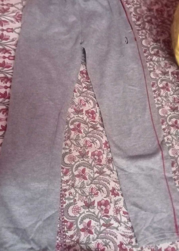 Gray Casual pajama/ track pant