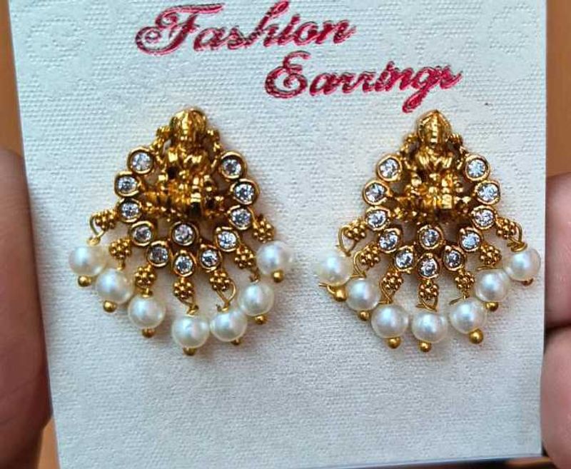 Designer Gold Plated Earrings