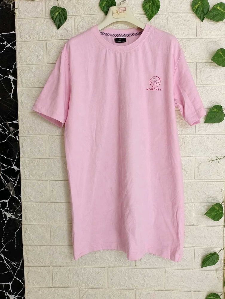 Cute Pink "Moments" Graphic Tee
