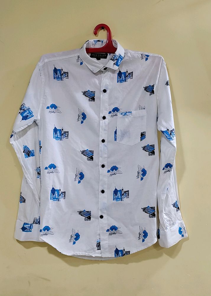 Printed Cotton Shirt