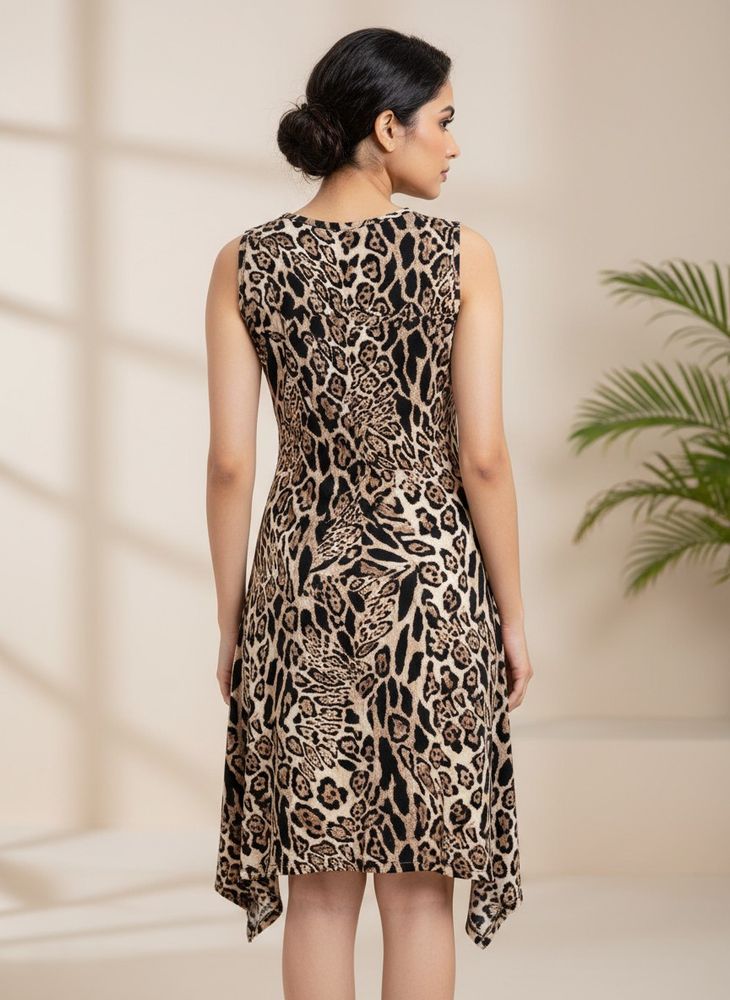 Animal Print Dress