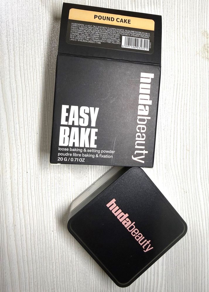 huda beauty easy bake loose powder