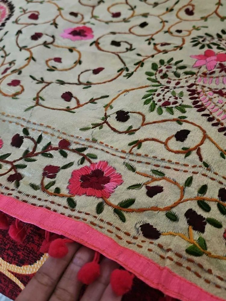 Hand Embroidered Dupatta