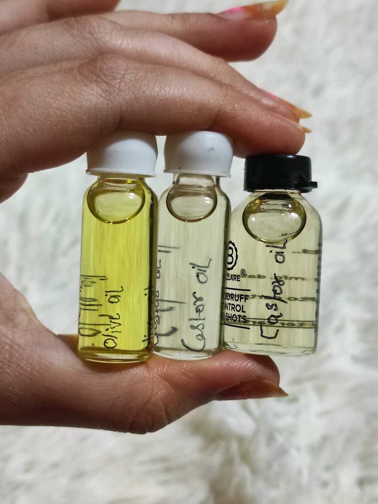 💛castor &amp; olive oil shots💛