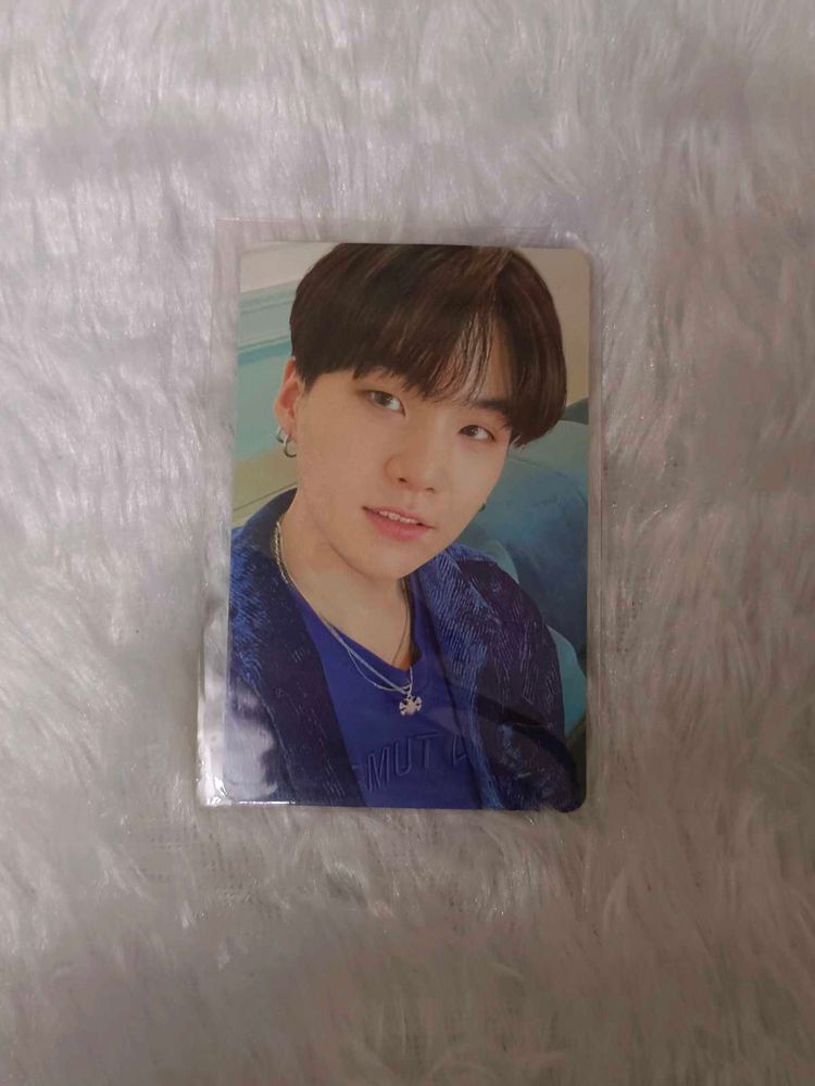 BTS Suga BE official Photocard