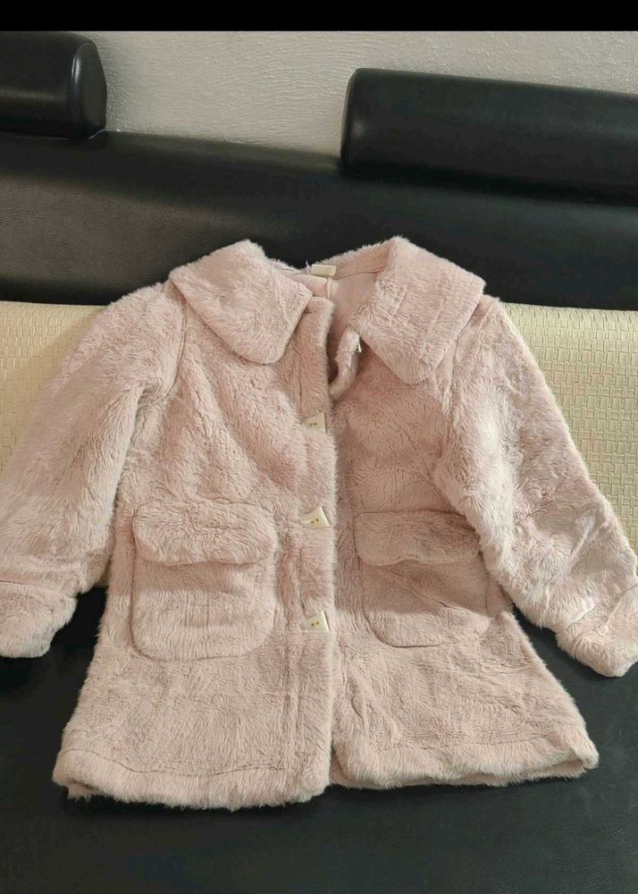 Cute Pink Fur blazer