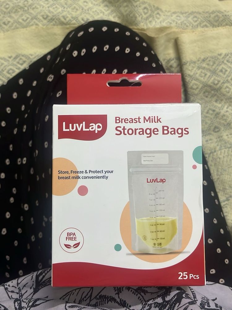 Breasmilk storage bag