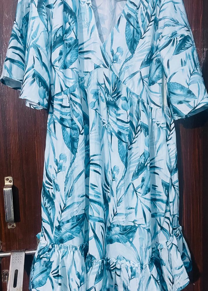 A Decent Blue Dress From Meloso