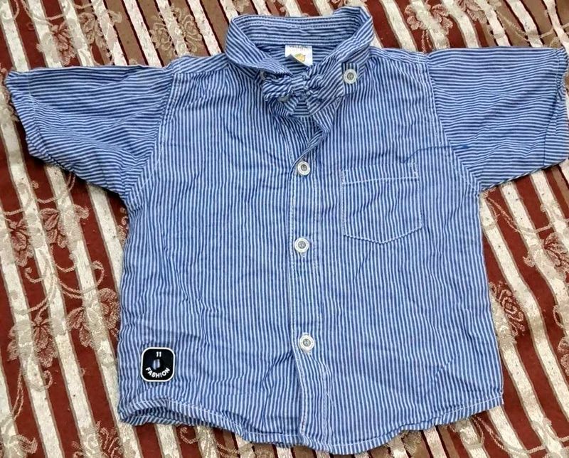 Blue Striped Shirt