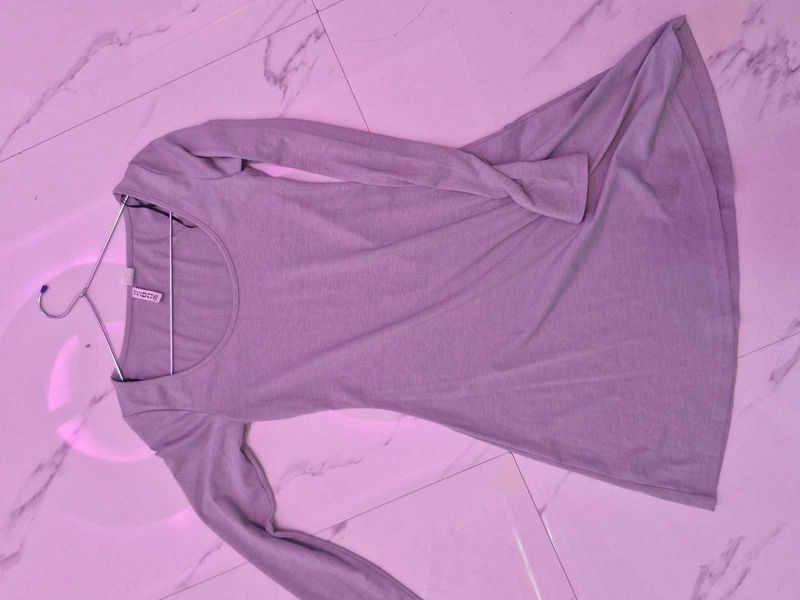 Light Purple Long Sleeve Top