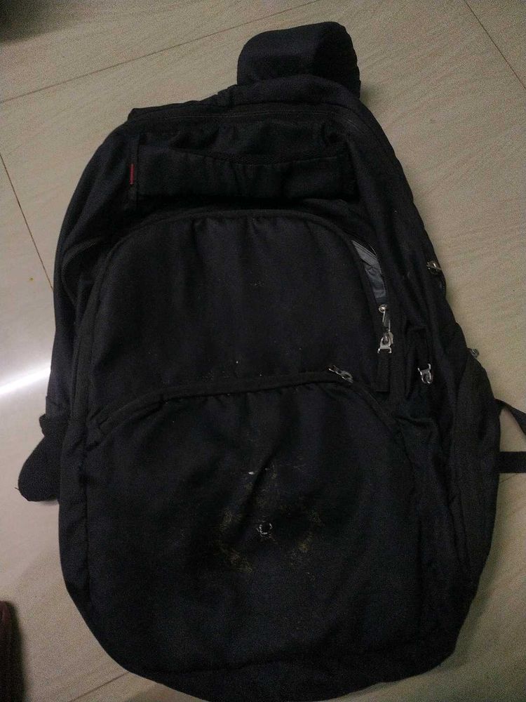 priority Black Backpack