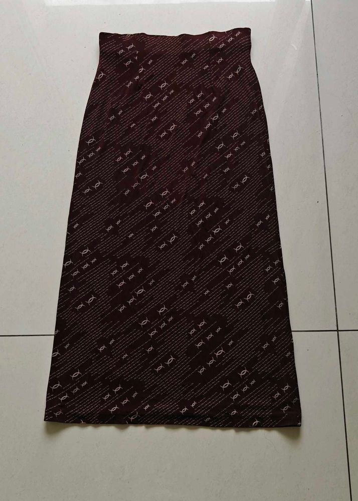 maxi bodycon skirt