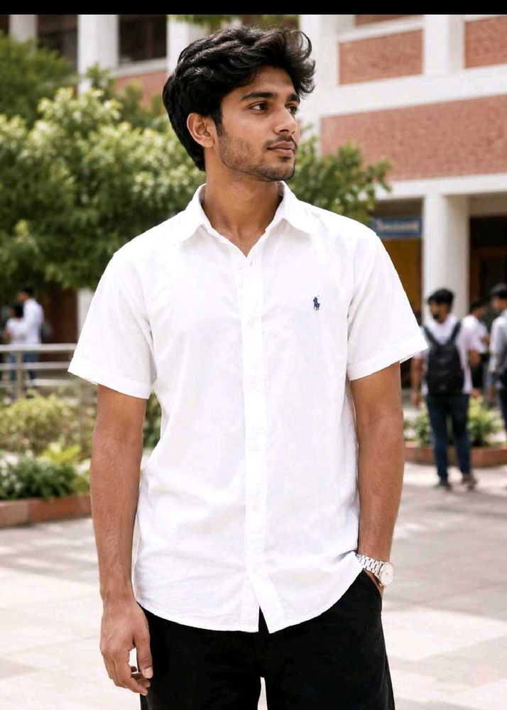 men white shirt