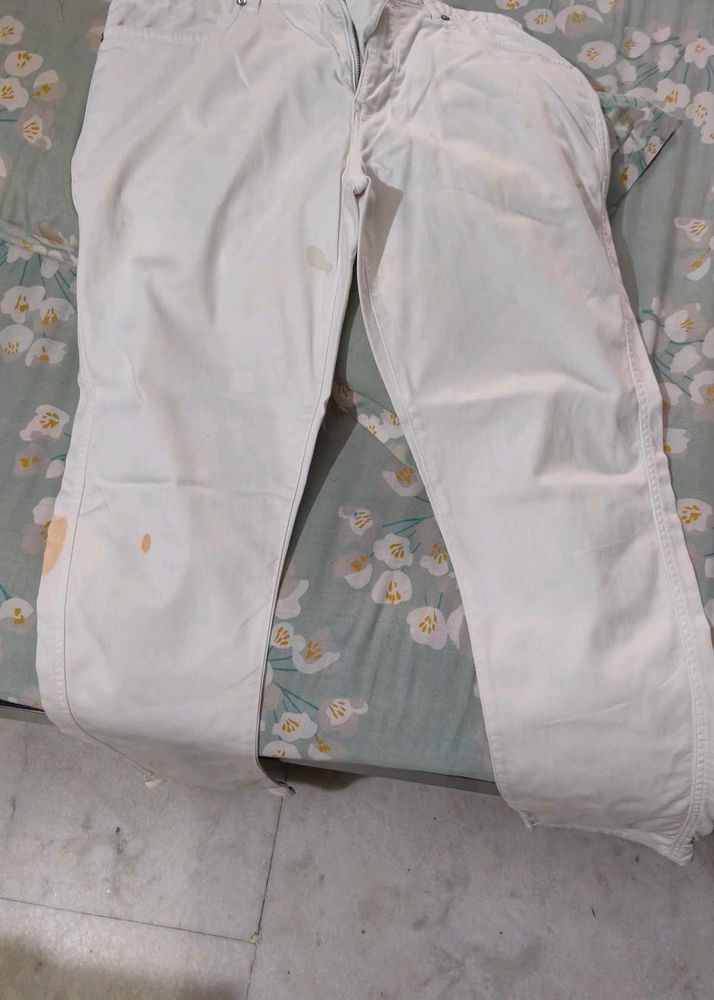 White Casual jeans
