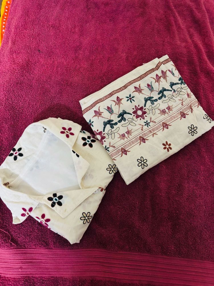 Embroide cotton co-odds
