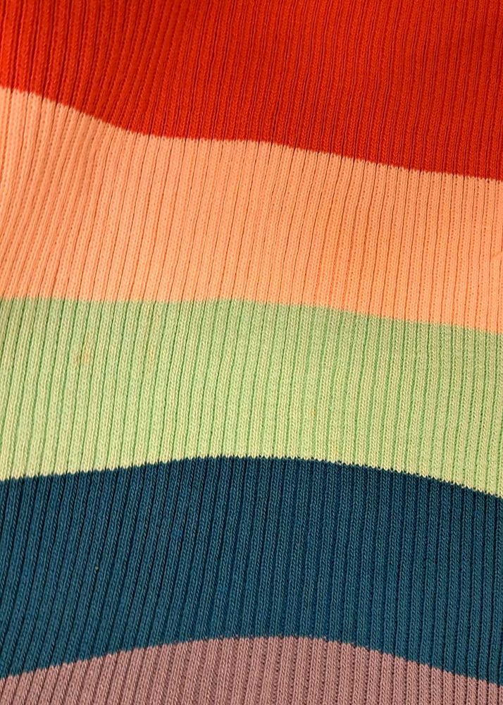 cute crop top rainbow