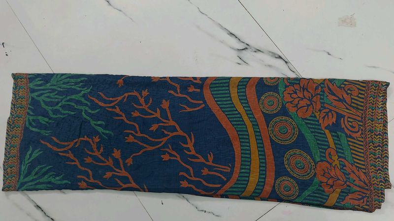 New condition Saree with fall and piko