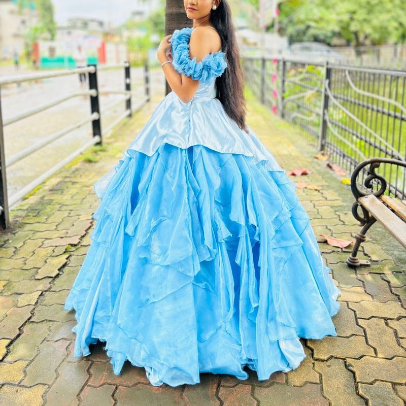 Enchanting Blue Ball Gown