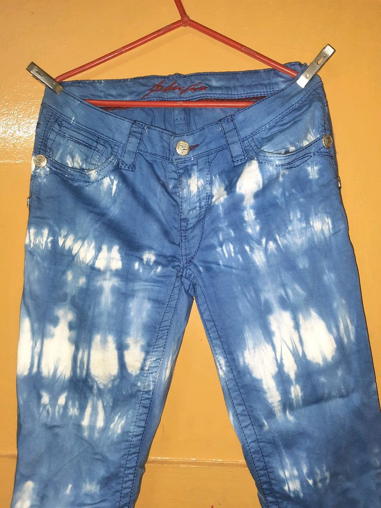 The Lee Bleach Blue Fire USA Jeans 👖 For GIRLS