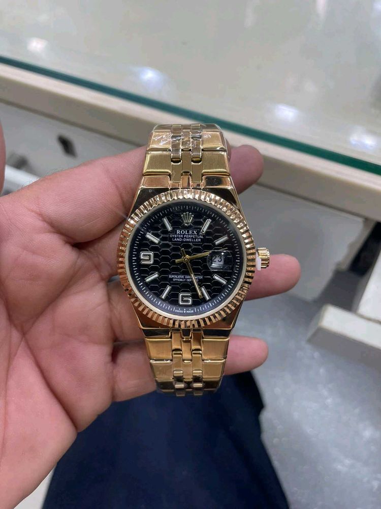 Luxury Gold Rolex Watch
