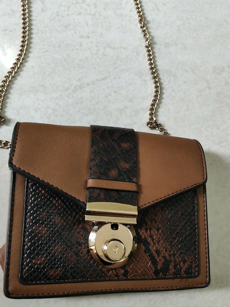 Snake Print Sling