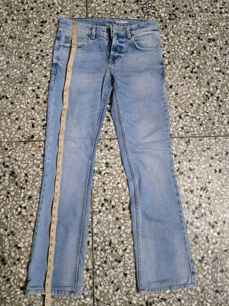 Light Wash Flare Jeans