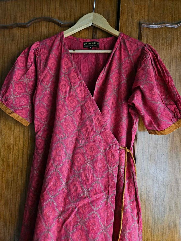 Angrakha style kurti