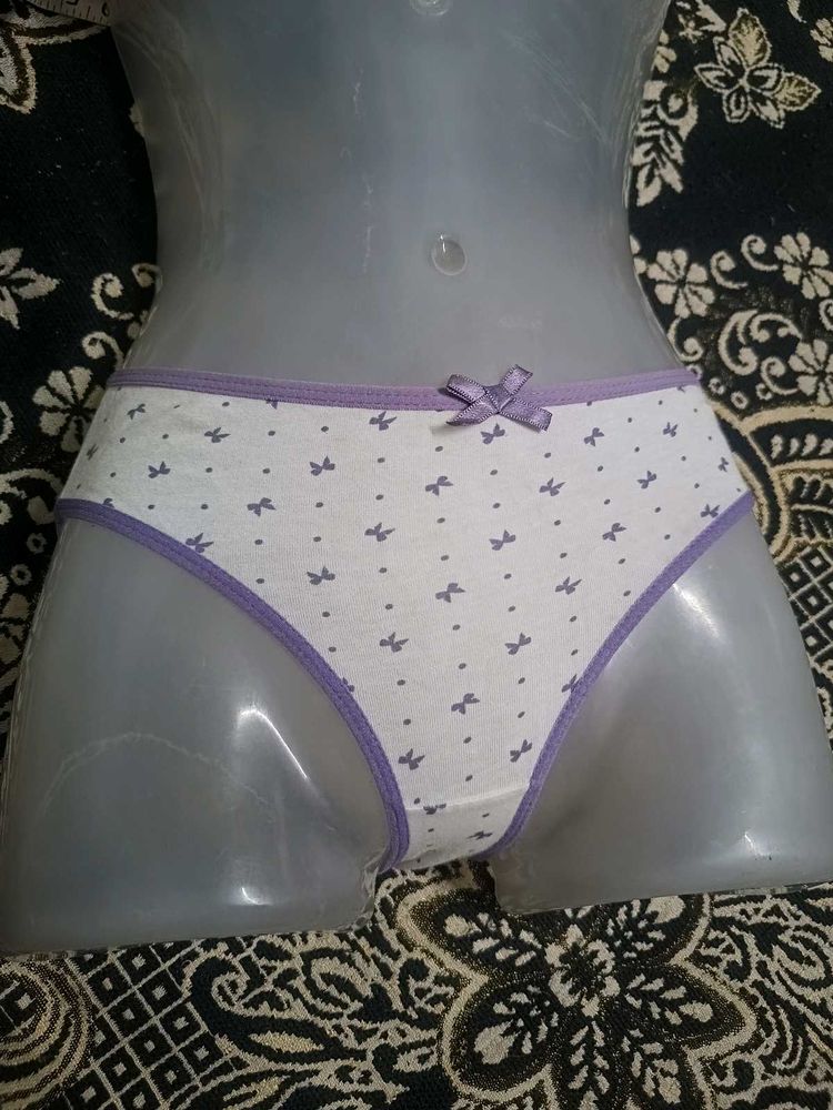 Cute Bow Detail Underwear