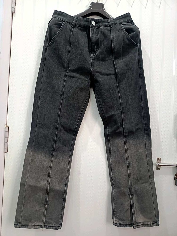 Stylish Y2K Washed Denim Jeans