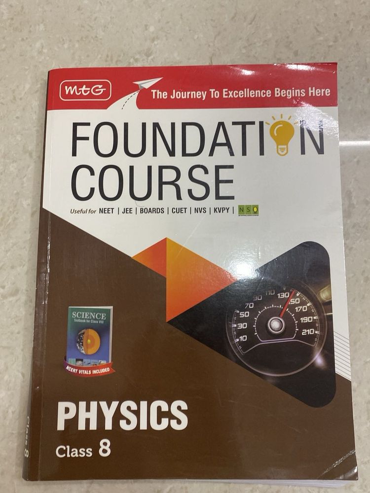 MTG Foundation Course Physics Class 8