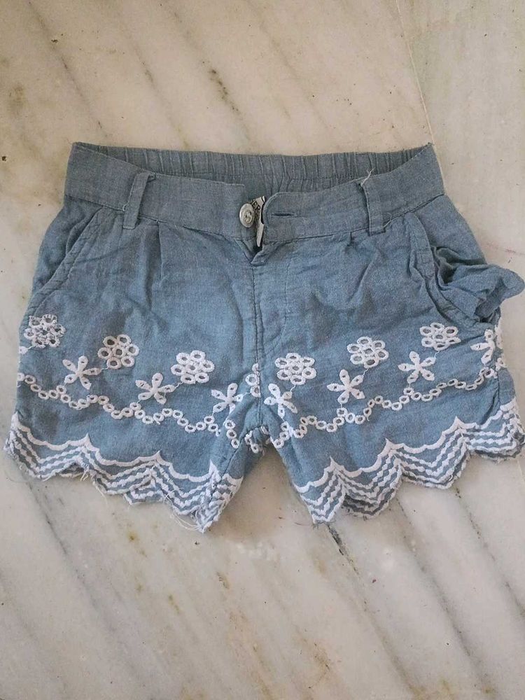 Designer Shorts Inclusive Of Pink  Cap